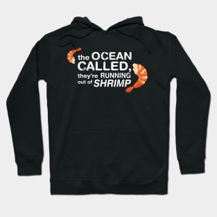 The Ocean Called, They're Running Of Shrimp Hoodie